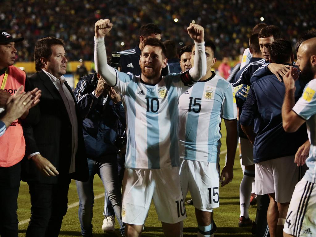 Lionel Messi sicherte Argentinien die WM-Teilnahme