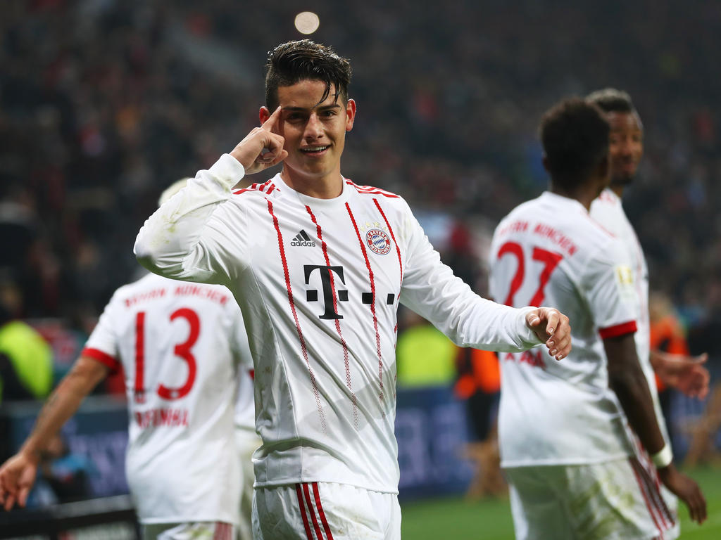 James está muy contento en el Bayern. (Foto: Getty)