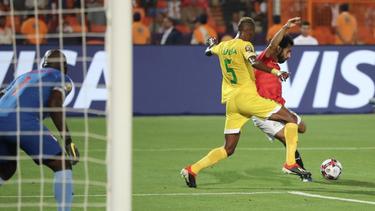 Mohamed Salah erzielte das 1:0 für Ägypten gegen Uganda