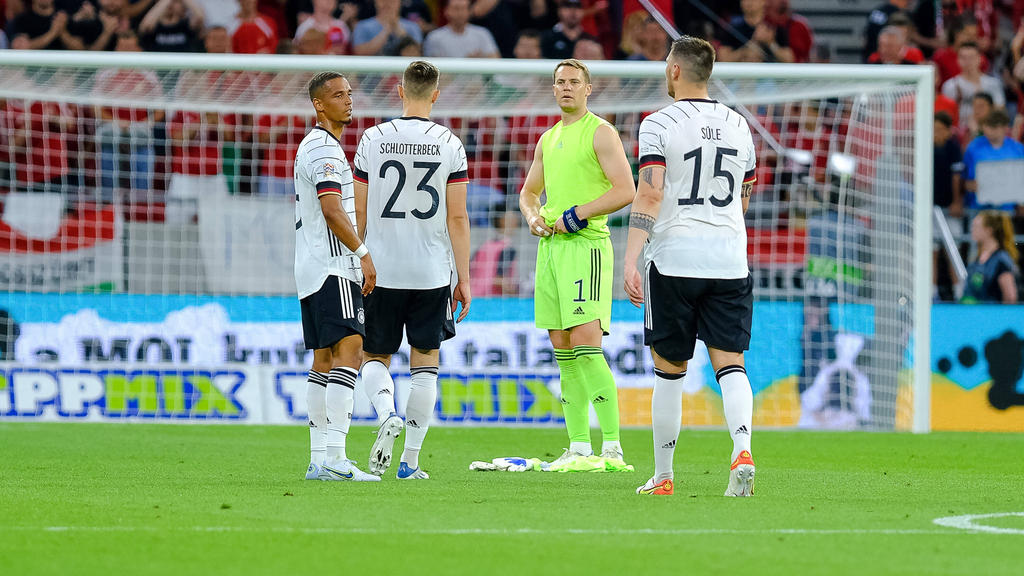 Die deutsche Nationalmannschaft enttäuschte gegen Ungarn Die deutsche Nationalmannschaft enttäuschte gegen Ungarn
