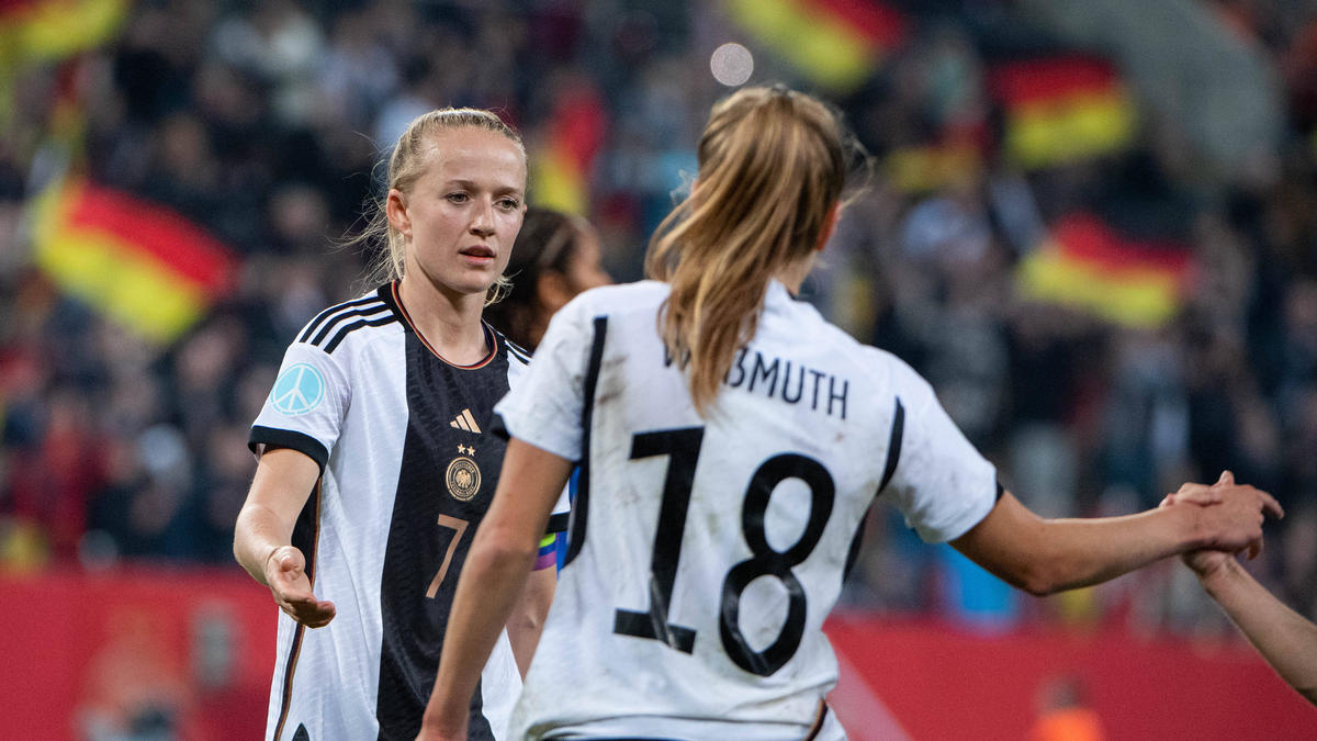 Die DFB-Frauen spielen gegen Schweden