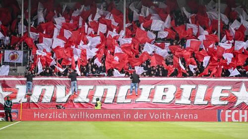 Im Leipziger Auswärtsblock in Heidenheim wurde Buttersäure verteilt