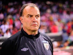 Semblante serio de Bielsa en un Atlético-Athletic (Getty)
