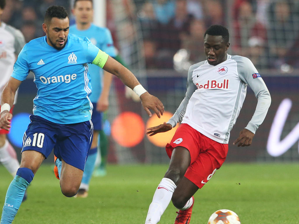 Diadié Samassékou im vergangenen Europa-League-Frühjahr gegen Olympique Marseille