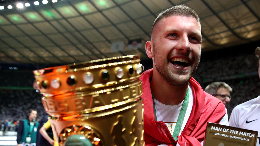 Ante Rebic schoss Eintracht Frankfurt zum Sieg im DFB-Pokal