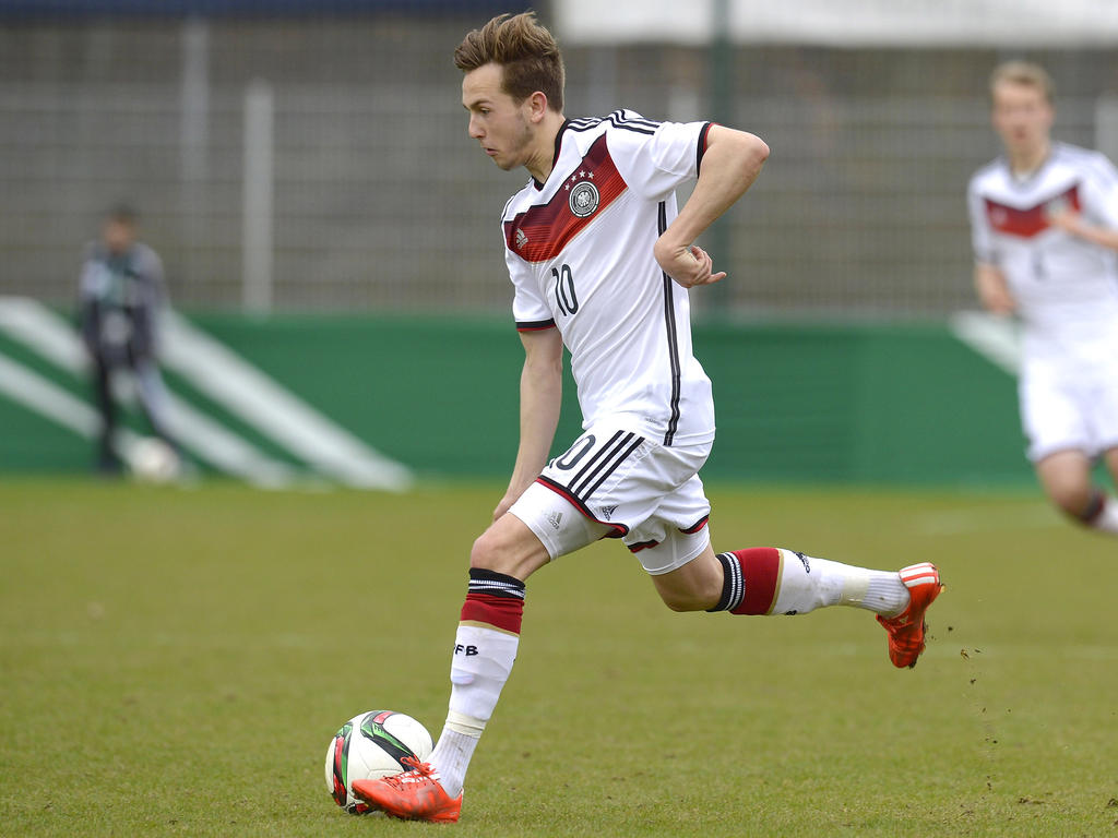 Lucas Cueto im Einsatz für die DFB-U-Teams