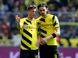 Erik Durm (l.) steht genau wie Neven Subotić vor dem Abgang