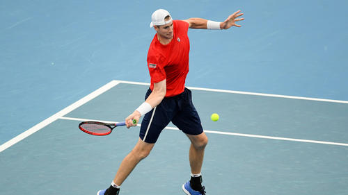 Jan-Lennard Struff musste sich in drei Sätzen geschlagen geben