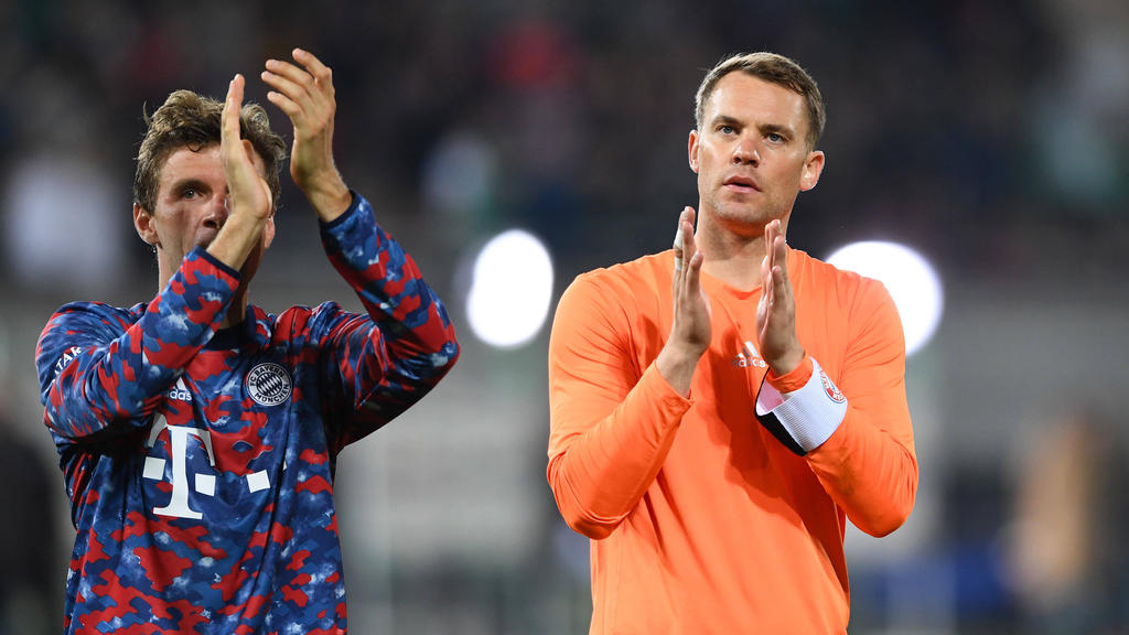 Thomas Müller und Manuel Neuer werden wohl beim FC Bayern verlängern Thomas Müller und Manuel Neuer werden wohl beim FC Bayern verlängern