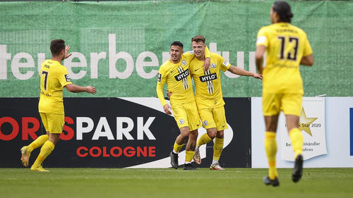 Der SV Elversberg bleibt in der 3. Liga an der Spitze