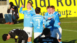 1860 München gewann gegen den Halleschen FC deutlich