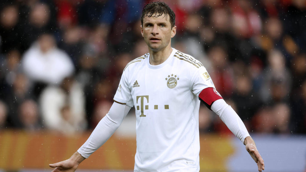Thomas Müller vom FC Bayern ist aktuell kein Teil der Nationalmannschaft mehr