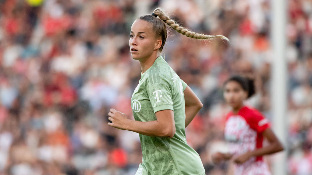 Giulia Gwinn gab ihr Comeback beim FC Bayern