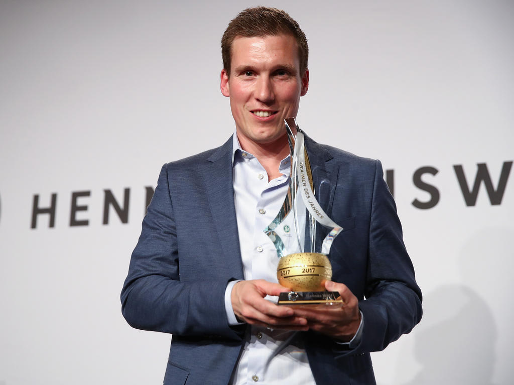 Hannes Wolf wurde vom DFB ausgezeichnet