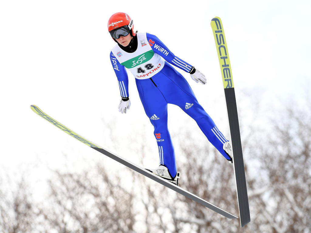 Carina Vogt landete in Oberstdorf auf Rang acht Carina Vogt landete in Oberstdorf auf Rang acht