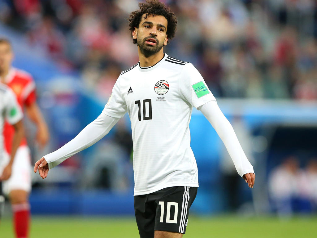 Geknickt: Ägypten-Star Mohamed Salah nach der Niederlage gegen Russland
