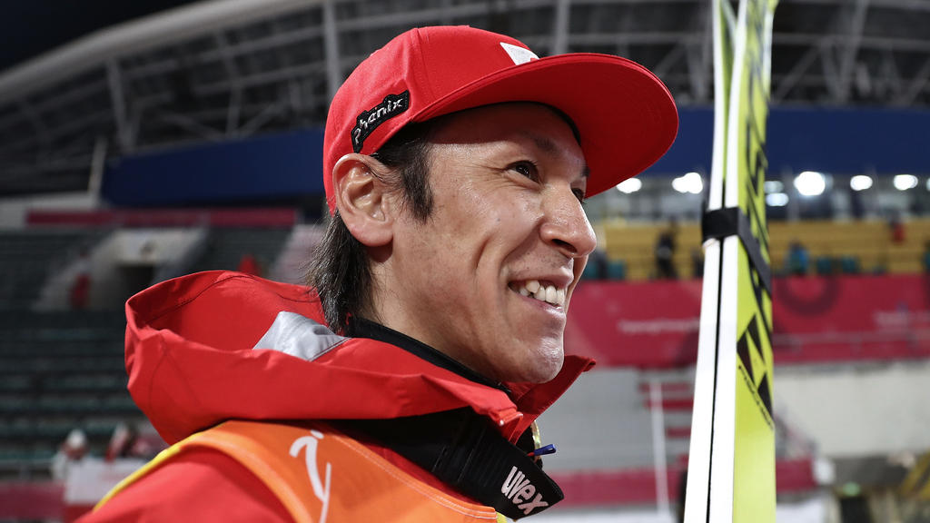 Noriaki Kasai will immer noch weiterspringen Noriaki Kasai will immer noch weiterspringen