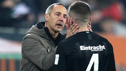 Adi Hütter erklärt seine Personalplanungen bei Eintracht Frankfurt