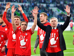 Trainer Carlo Ancelotti sprach wehmütig über den Abschied von Philipp Lahm