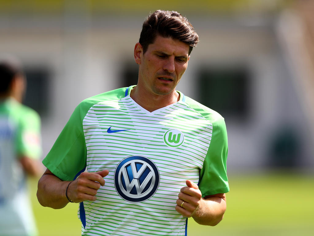 Mario Gomez konnte bereits Laufeinheiten beim VfL Wolfsburg absolvieren