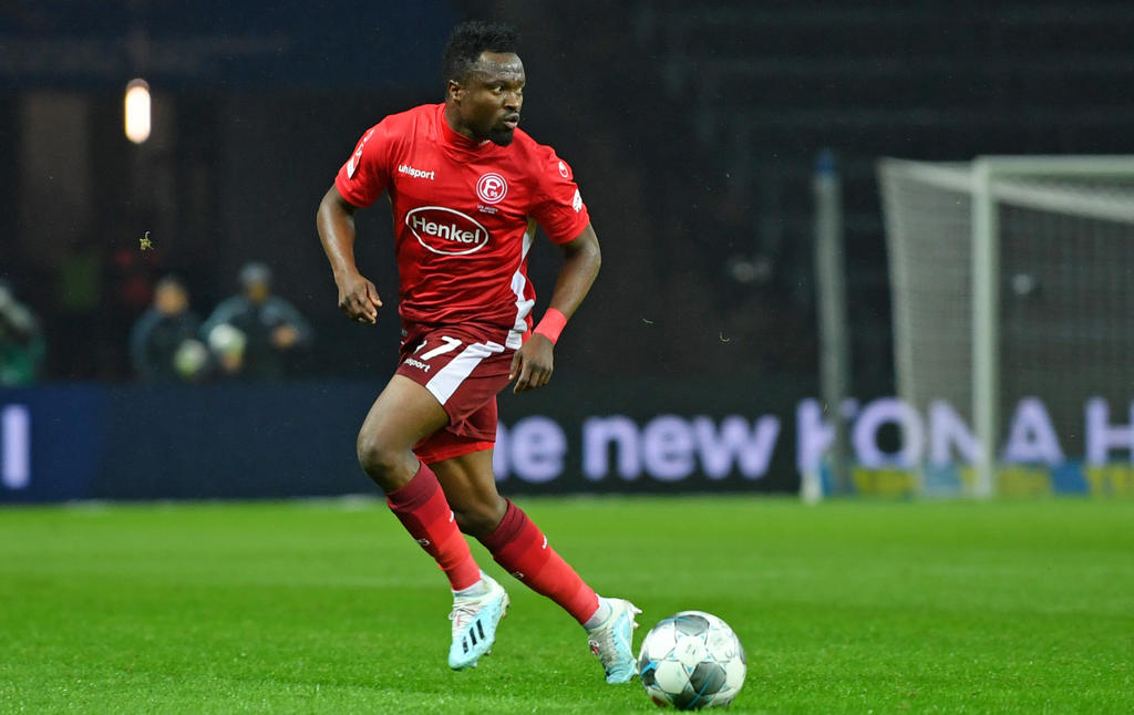Bisher enttäuschend: Bernard Tekpetey (Fortuna Düsseldorf)