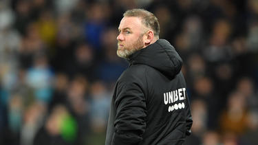 Ist als Trainer mit Derby County in die 3. englische Liga abgestiegen: Wayne Rooney
