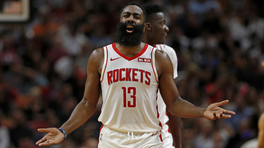 James Harden verbucht seinen 20.000 Punkt in der NBA James Harden verbucht seinen 20.000 Punkt in der NBA