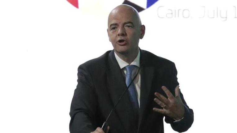 Hat sich für einen veränderten Spielrhythmus beim Afrika-Cup ausgesprochen: Gianni Infantino Hat sich für einen veränderten Spielrhythmus beim Afrika-Cup ausgesprochen: Gianni Infantino
