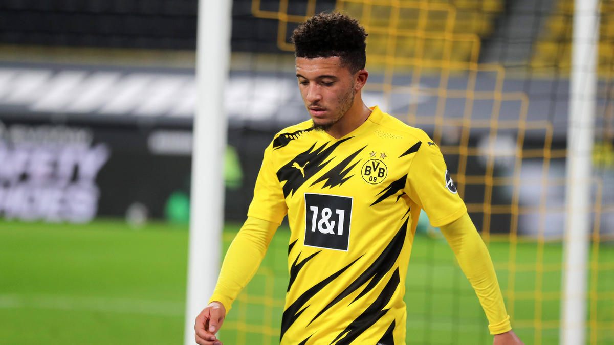 Jadon Sancho steht (noch) beim BVB unter Vertrag Jadon Sancho steht (noch) beim BVB unter Vertrag