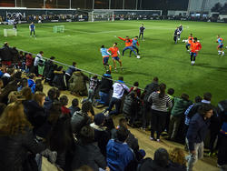 El Valencia entrenándose en la ciudad deportiva de Paterna. (Foto: Getty)