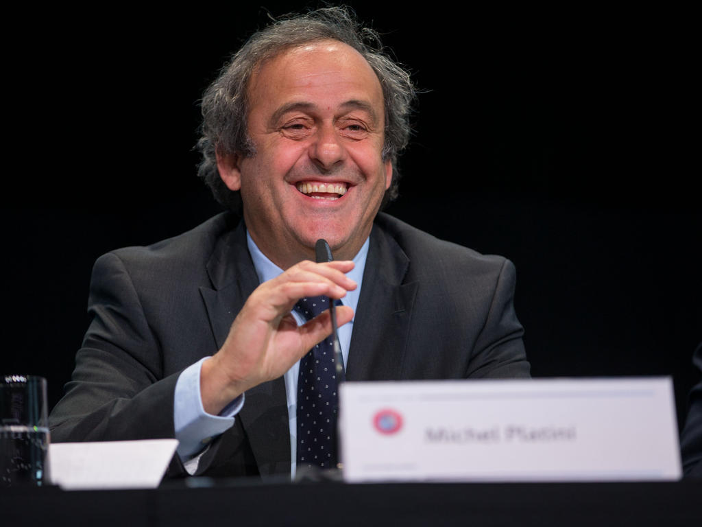 Platini en una imagen de 2015. 65 congreso de la FIFA. (Foto: Getty)