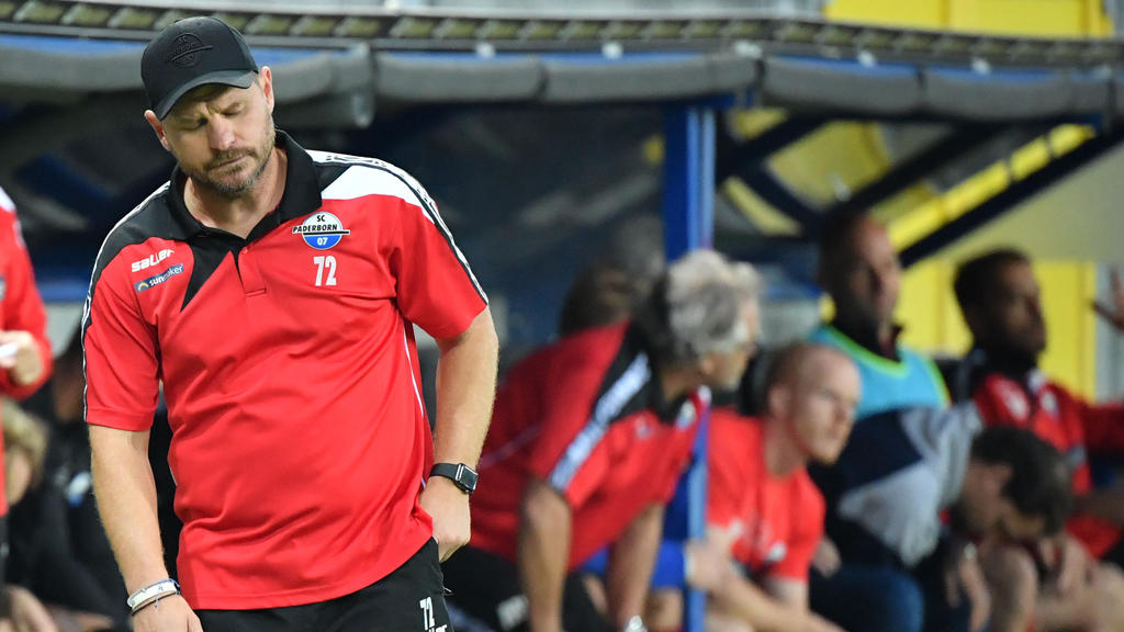 Muss beim FC Paderborn derzeit passen: Trainer Steffen Baumgart