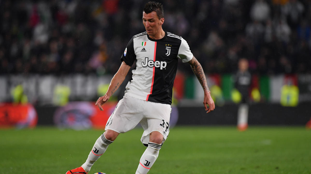 Mario Mandzukic könnte künftig für Manchester United Tore schießen Mario Mandzukic könnte künftig für Manchester United Tore schießen