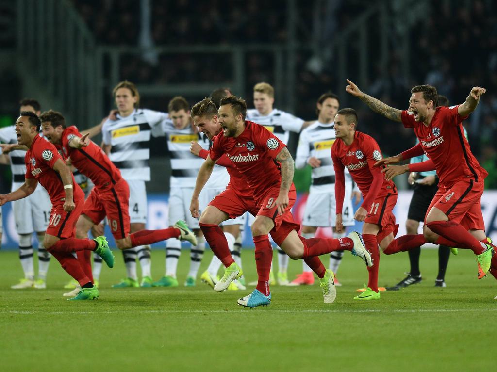 Eintracht Frankfurt gewinnt den Elferkrimi und steht im Finale