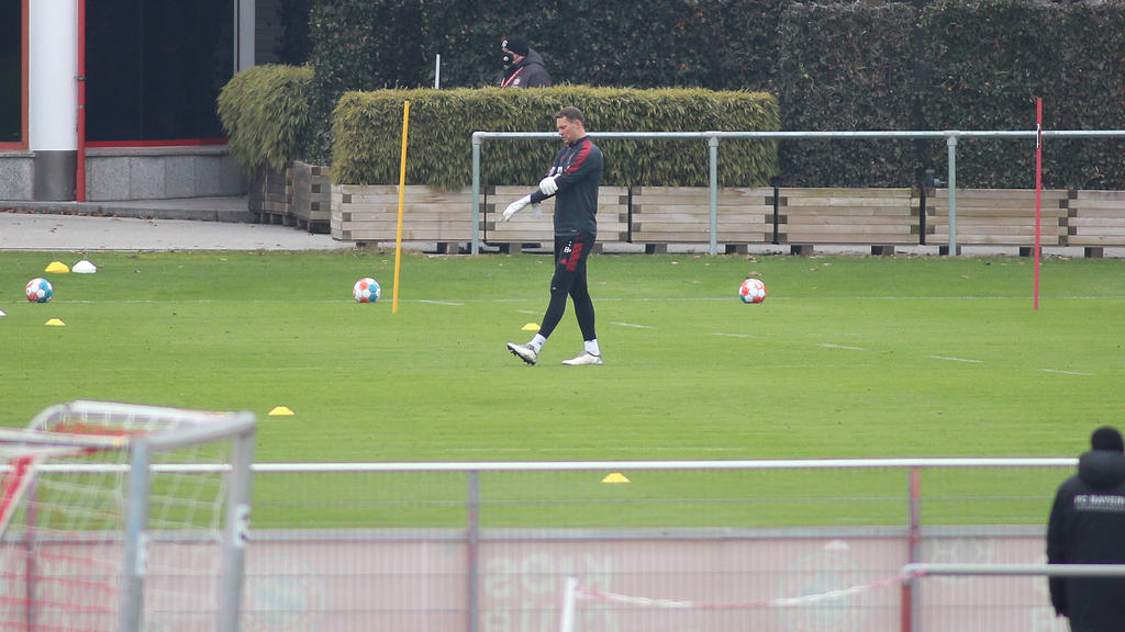 Manuel Neuer fehlte zuletzt zweimal im Training