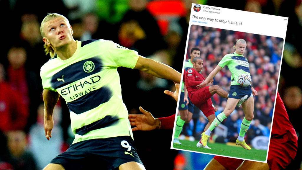 Erling Haaland und Manchester City mussten sich dem FC Liverpool geschlagen geben Erling Haaland und Manchester City mussten sich dem FC Liverpool geschlagen geben