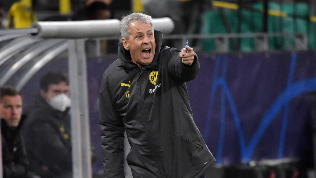 Lucien Favre überrascht beim BVB derzeit mit lautstarken Ansagen