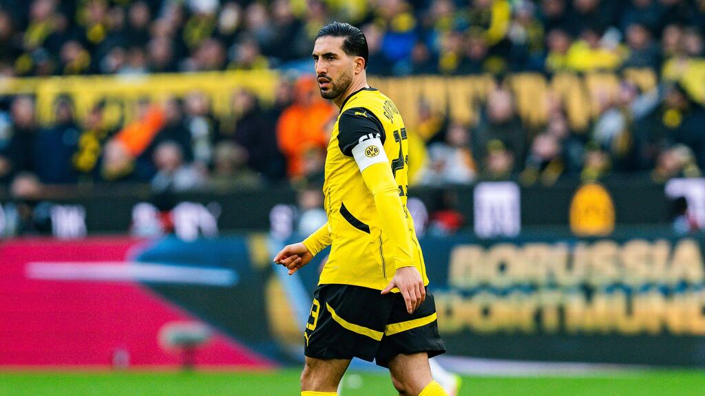 Befindet sich beim BVB derzeit im Aufwind: Emre Can Befindet sich beim BVB derzeit im Aufwind: Emre Can