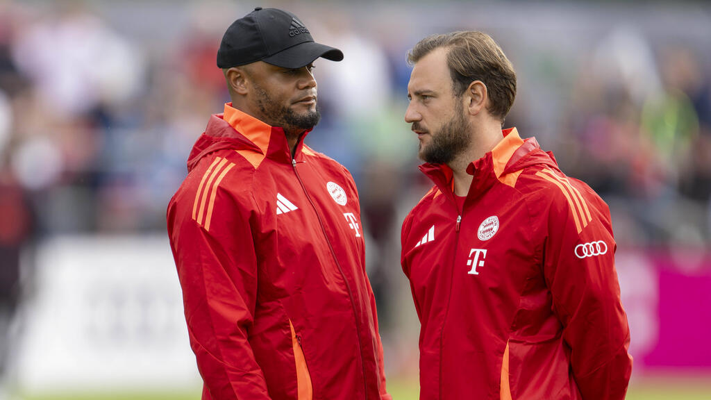 René Maric (r.) ist derzeit Co-Trainer beim FC Bayern René Maric (r.) ist derzeit Co-Trainer beim FC Bayern