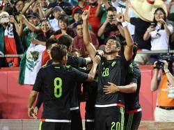 Eduardo Herrera (20) marcó el gol de la victoria de México contra Paraguay. (Foto: Imago)