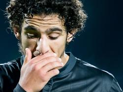 Yassin Ayoub is teleurgesteld na de nederlaag (3-1) van FC Utrecht op bezoek bij Willem II. (18-09-2015)