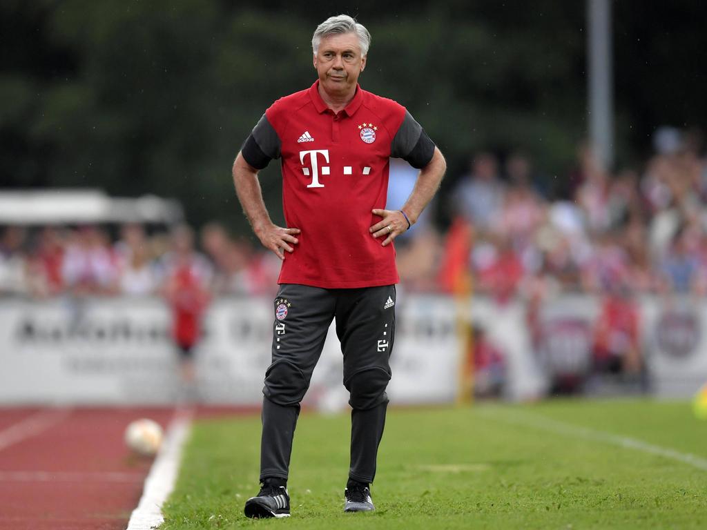 Carlo Ancelotti trainiert den FC Bayern