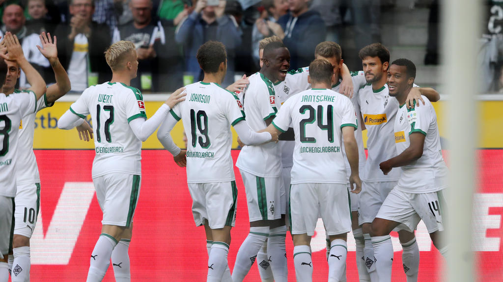 Borussia Mönchengladbach kann nach zwei Siegen und einem Remis zum Ligastart zufrieden sein