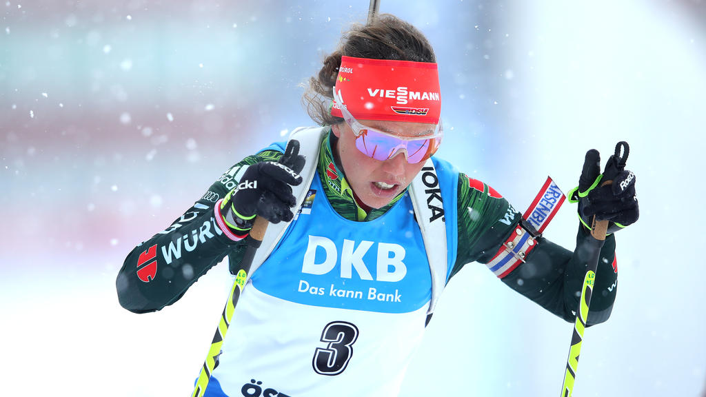 Spendete ihren früheren Teamkolleginnen Trost: Laura Dahlmeier Spendete ihren früheren Teamkolleginnen Trost: Laura Dahlmeier