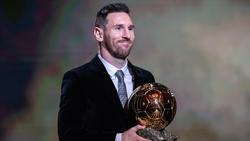 Messi ist mit sechs Trophäen Rekord-Gewinner des Ballon d'Or