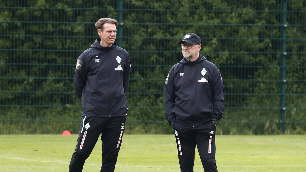 Tim Borowski (l.) und Thomas Schaaf könnten Werder Bremen verlassen