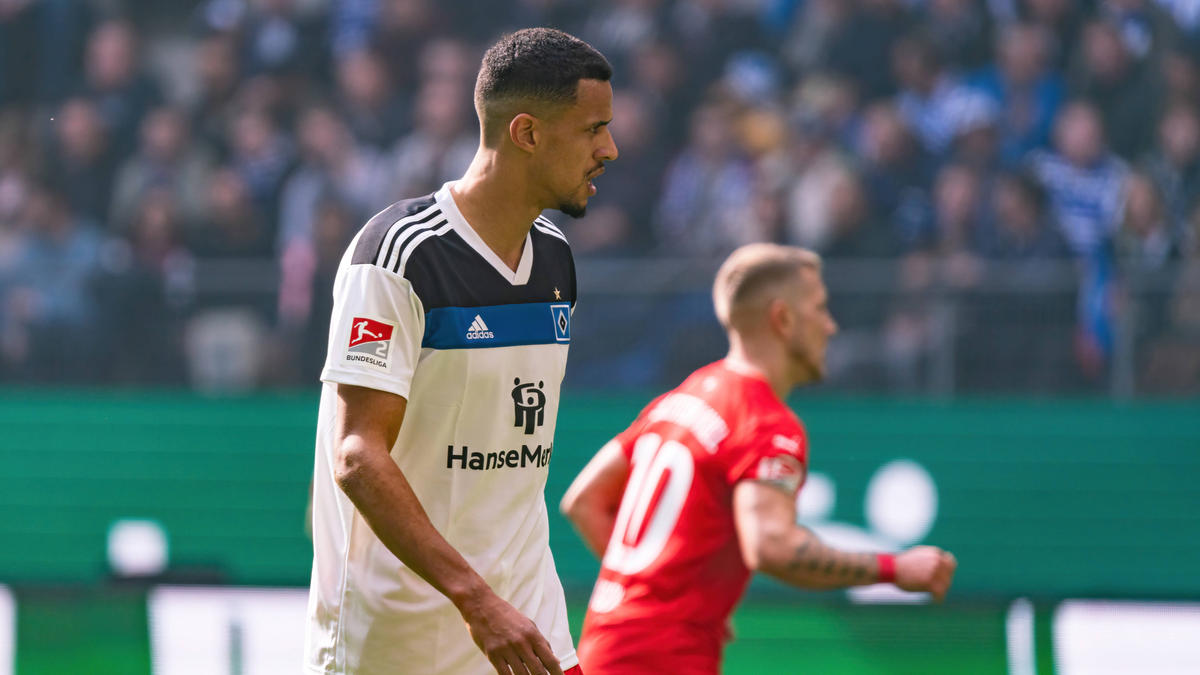 Robert Glatzel ist beim HSV gefordert