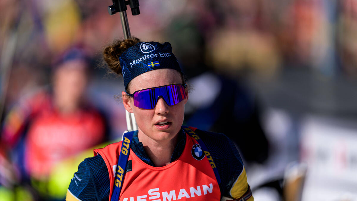Verpasst weitere wichtige Trainingseinheiten: Biathlon-Olympiasiegerin Hanna Öberg