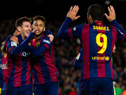 Barça no dejó lugar a las dudas y sentenció el partido en los primeros 45 minutos. (Foto: Getty)