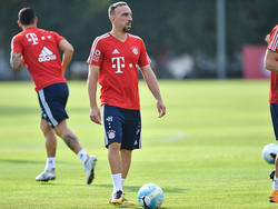Franck Ribéry ist wieder auf dem Platz aktiv